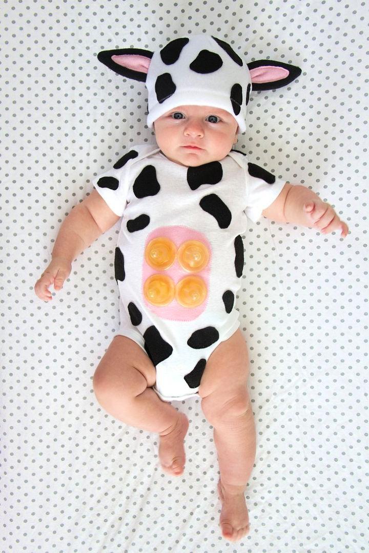 Baby Cowgirl Outfit With An Udder