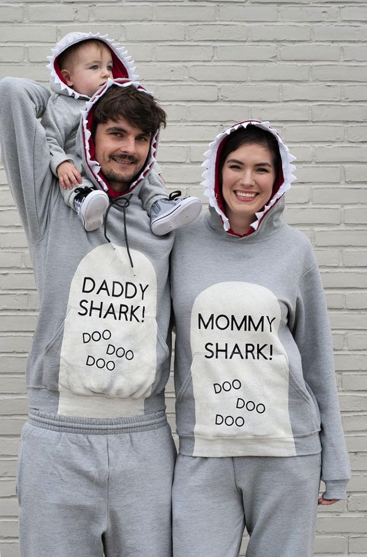 Baby Shark Song Family Costume