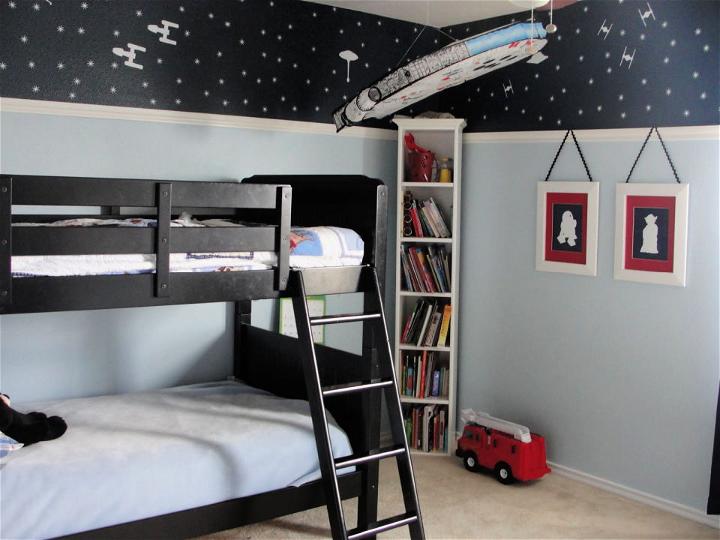 Boys Bedroom Into A Star Wars Meca