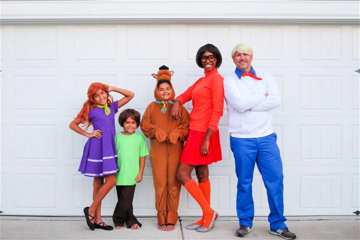 Cheap Scooby Doo Group Costume