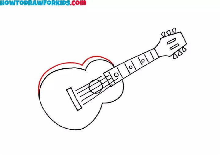 Cool DIY Guitar Drawing