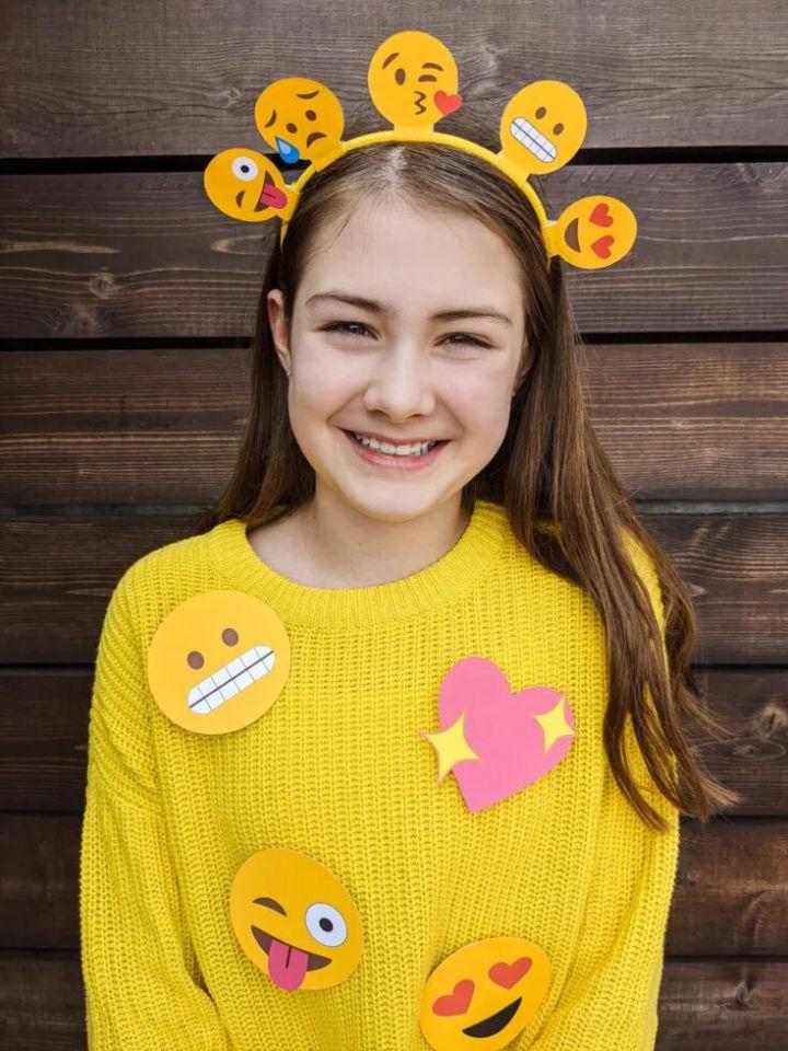 Cool Emoji Halloween Costume for Teens