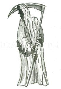 20 Easy Grim Reaper Drawing Ideas - Cool Grim Reaper Drawings