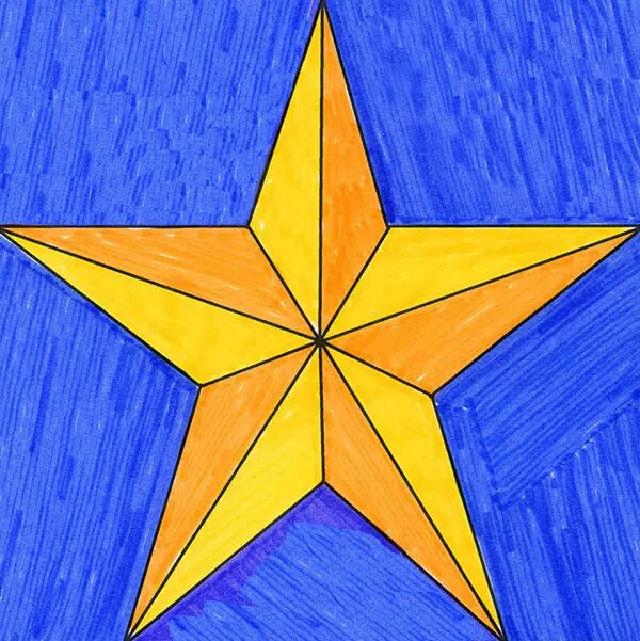 Cool Star Drawing