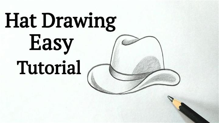 Cowboy Hat Drawing for Beginners