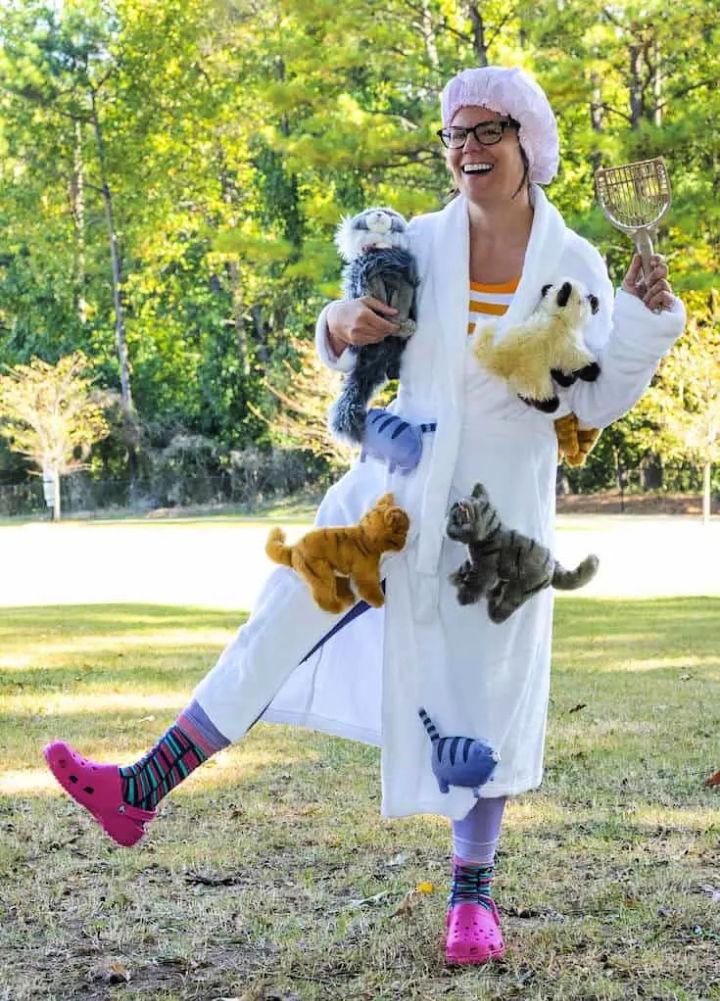 Crazy Cat Lady Costume for Halloween