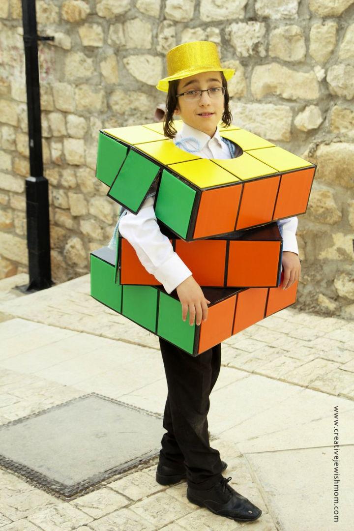 Creative Rubiks Cube Costume