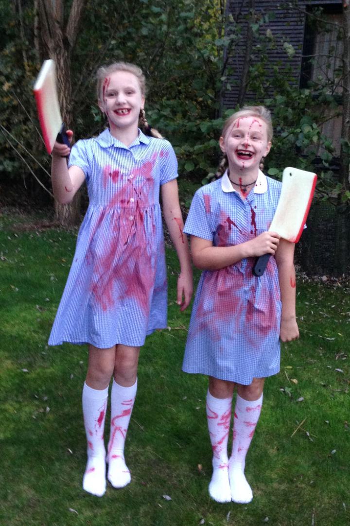 Creepy Twins Halloween Costume