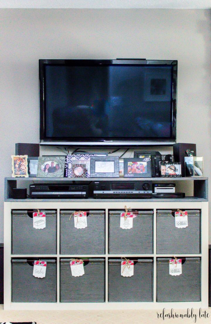 Cube Storage Tv Stand