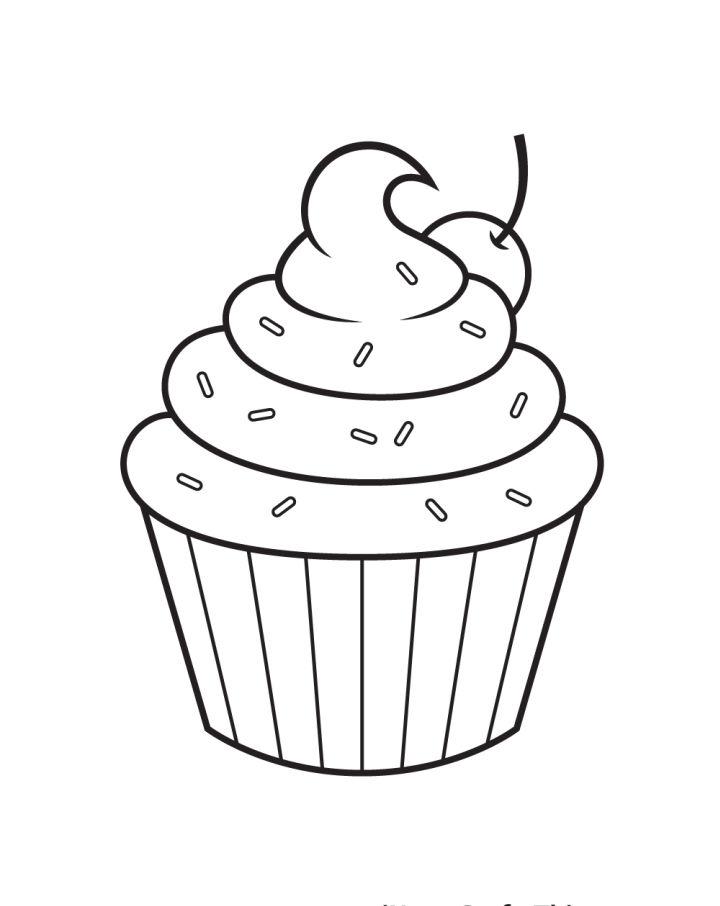 Cupcake Drawing Step by Step Guide