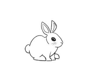 25 Easy Bunny Drawing Ideas - How to Draw a Bunny