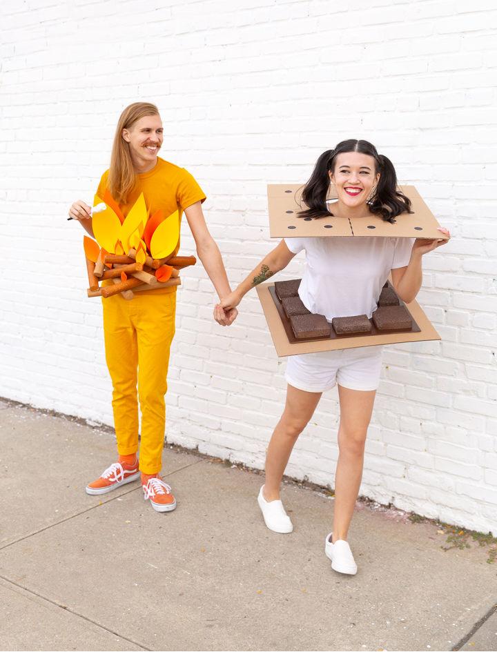 Cute Campfire and Smores Costume