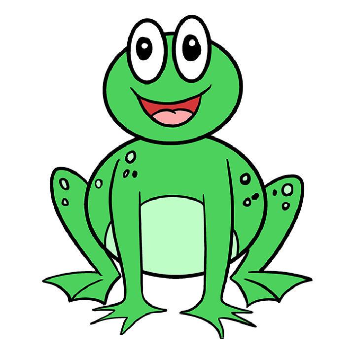 Cute Frog Drawing