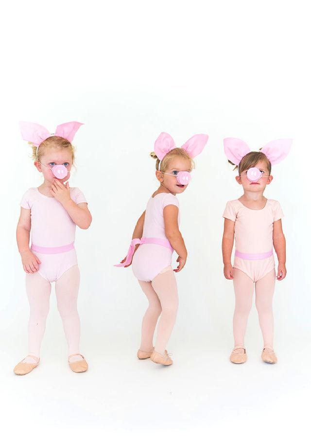 Cute Little Pigs Halloween Costume