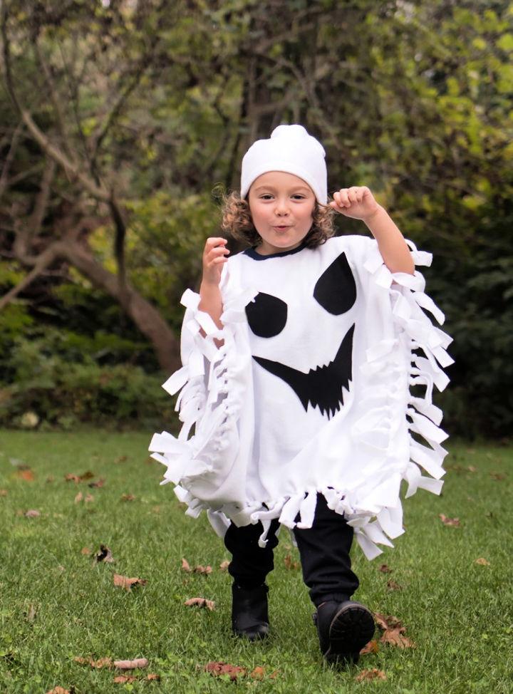 Cute No sew Ghost Costume