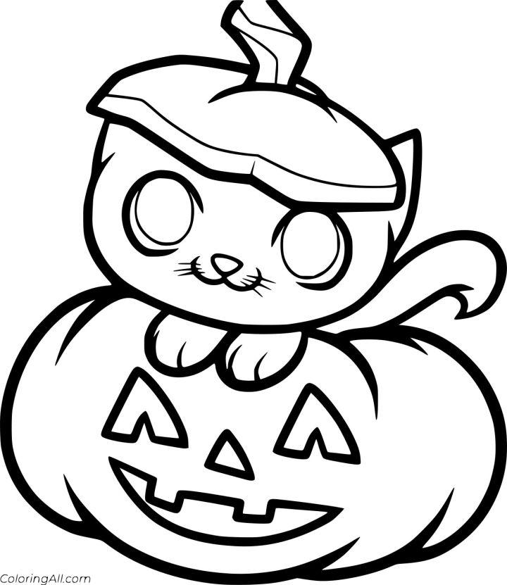 Cute Pumpkin Coloring Tracer Pages And Posters