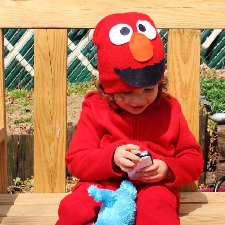 DIY Elmo Costume for Toddlers