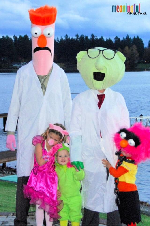 DIY Family Muppets Halloween Costume