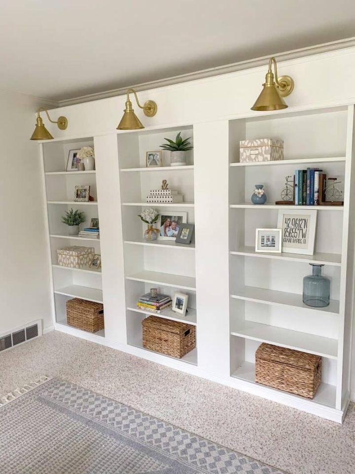 DIY Ikea Billy Bookcase Hack