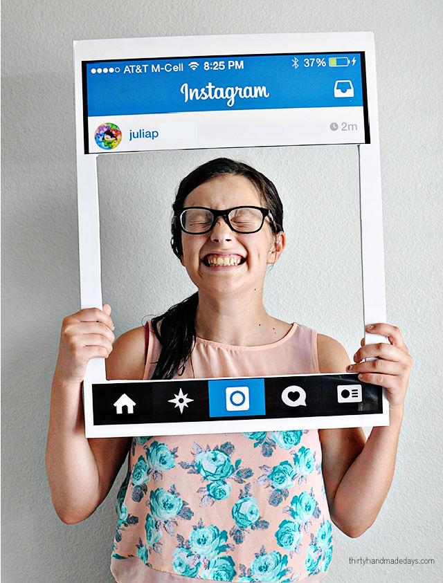 DIY Instagram Costume for Teens