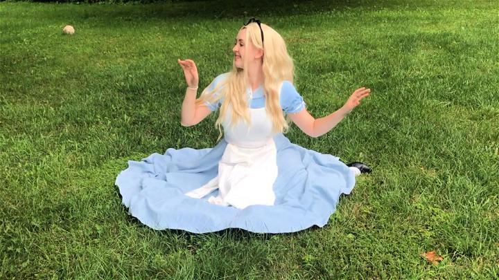 DIY Last Minute Alice in Wonderland Costume
