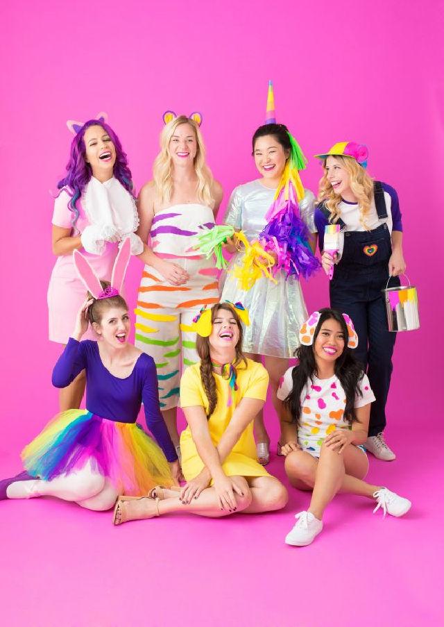 DIY Lisa Frank Costumes