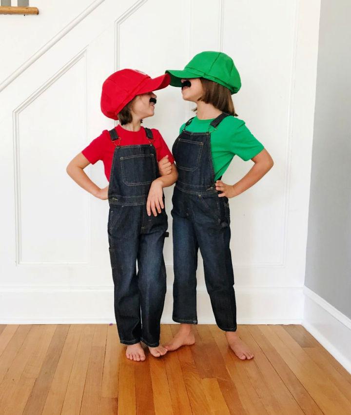 DIY Mario and Luigi Costumes