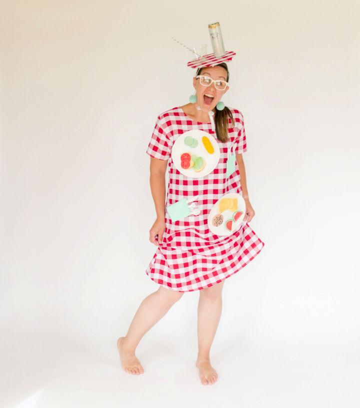 DIY Picnic Table Costume