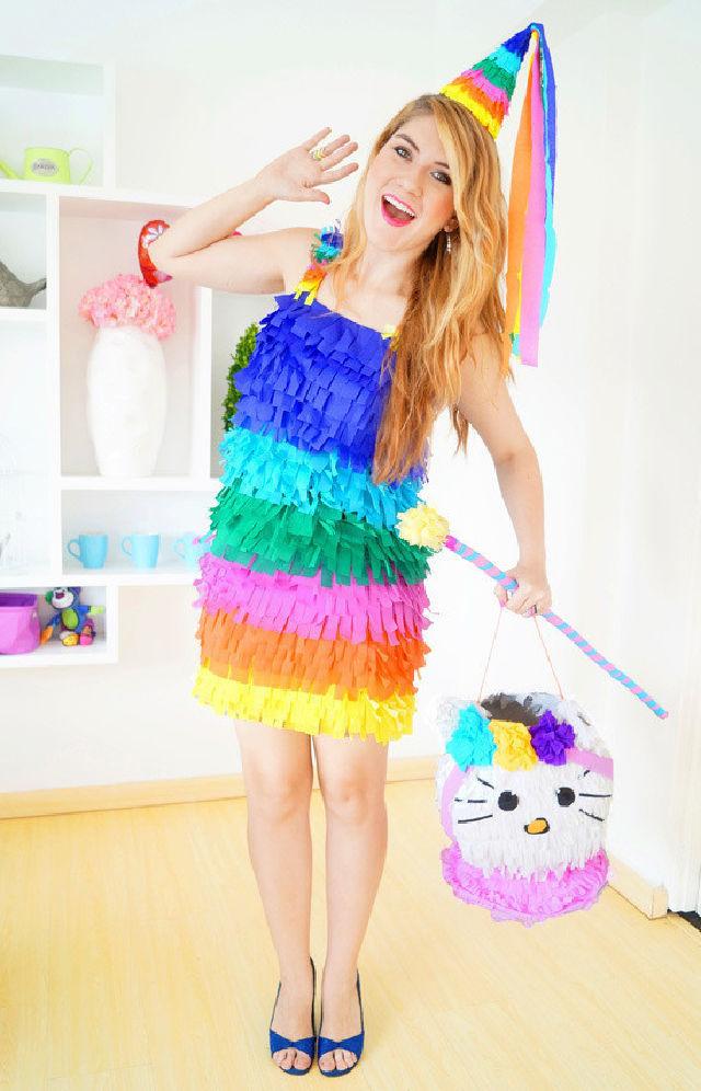 DIY Pinata Costume For High Schoolers