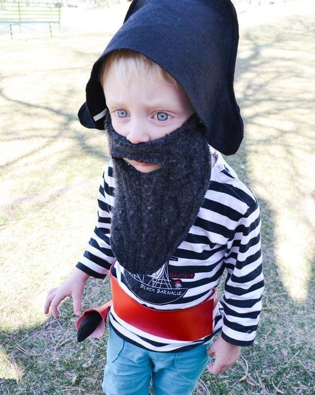 DIY Pirate Costume for Toddlers