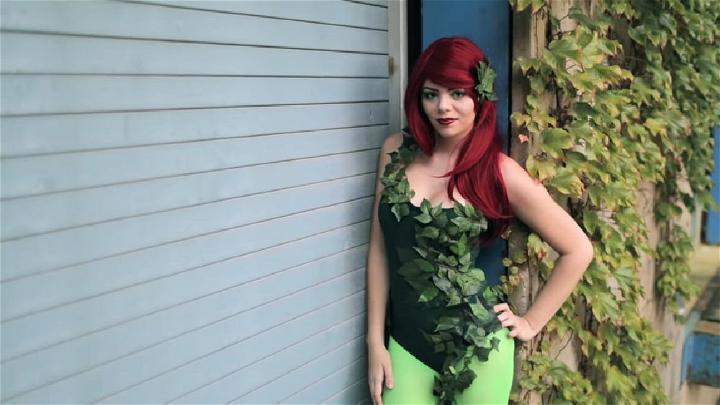 DIY Poison Ivy Batman Costume