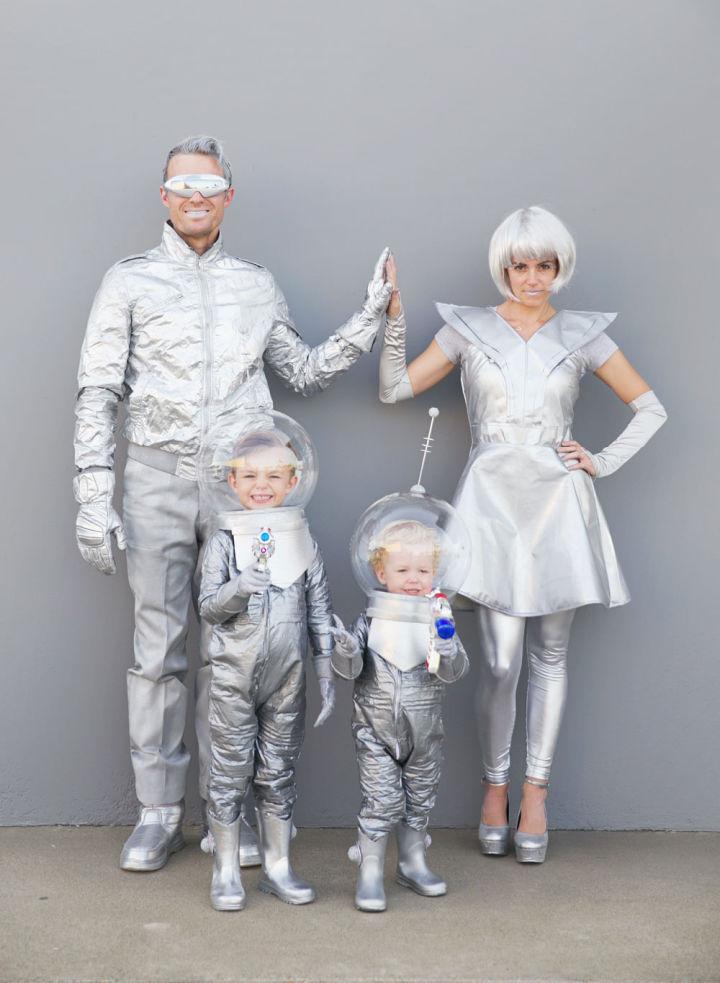 DIY Space Matching Family Costume