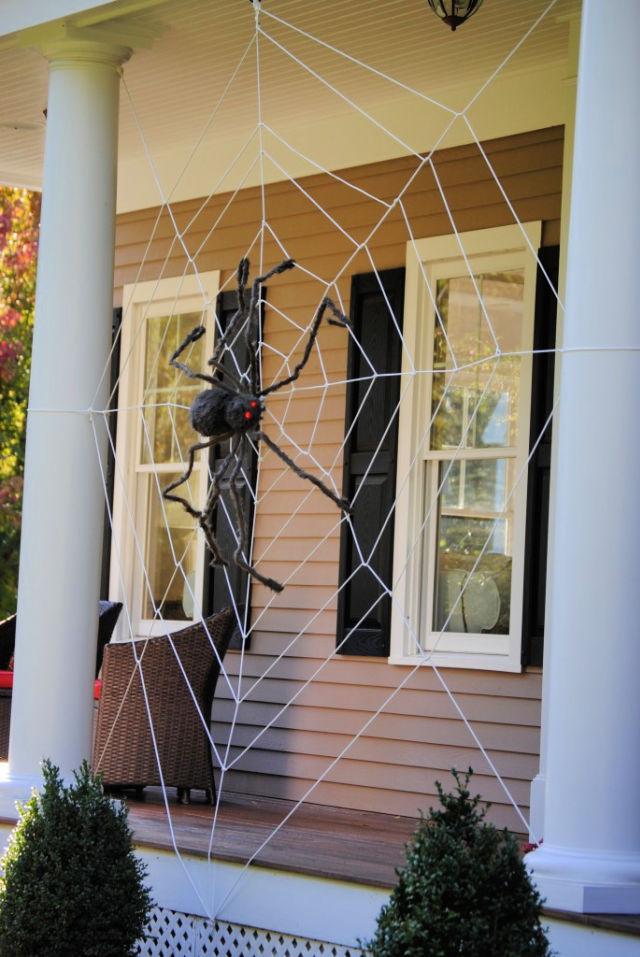 DIY Tangled Spider Web