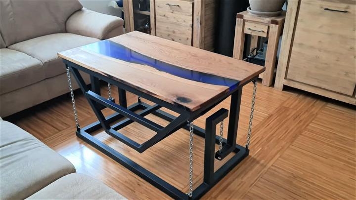 DIY Tensegrity Table With Epoxy