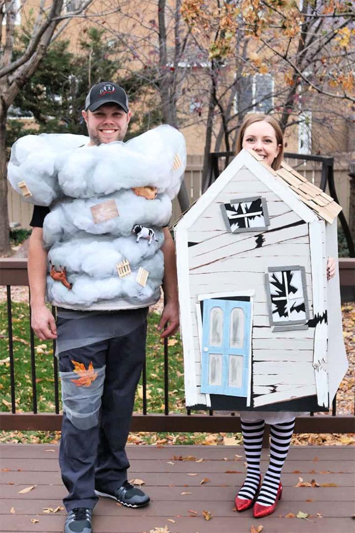 DIY Wizard of Oz Couple Costume