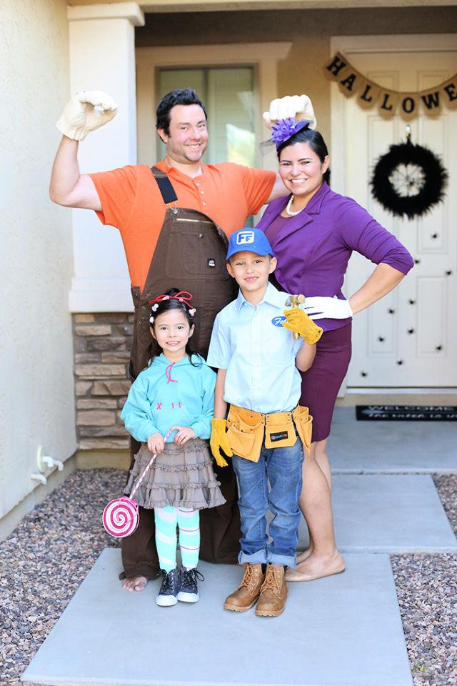 DIY Wreck It Ralph Family Costume
