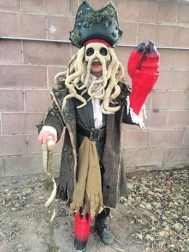 Davy Jones Costume from Pirates of the Caribbean