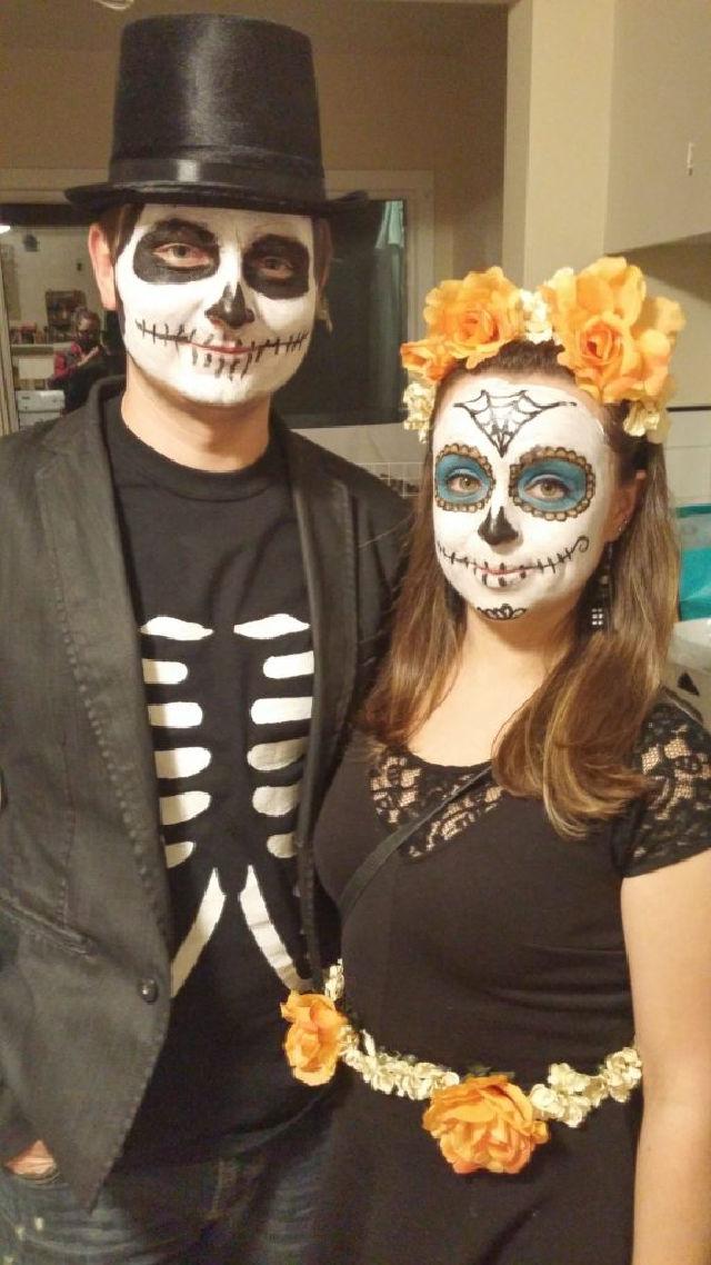 Day of the Dead Couple Costume