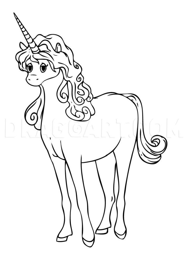 Draw a Cartoon Unicorn