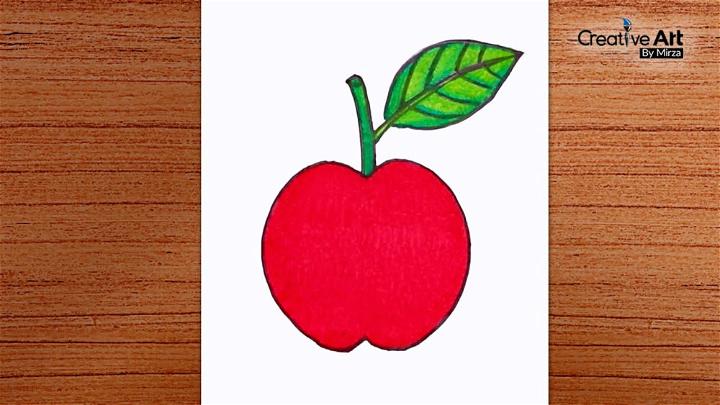 Draw an Apple for Beginners