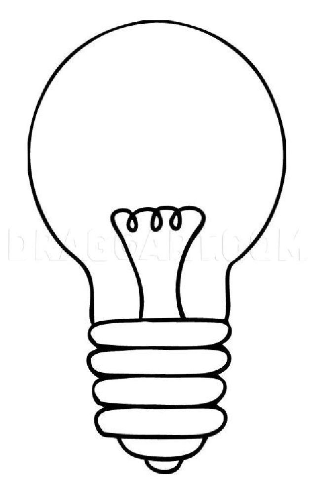 Drawing of a Light Bulb