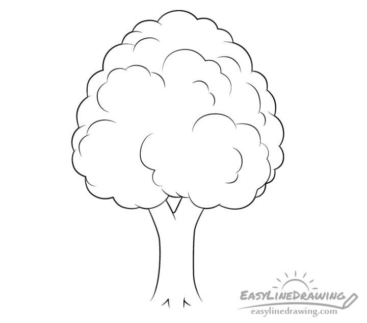 How to Draw a Squirrel Tree Drawing | by cool drawing | Medium