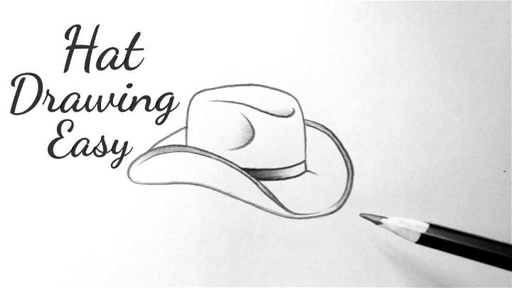 Easy Way to Draw a Cowboy Hat