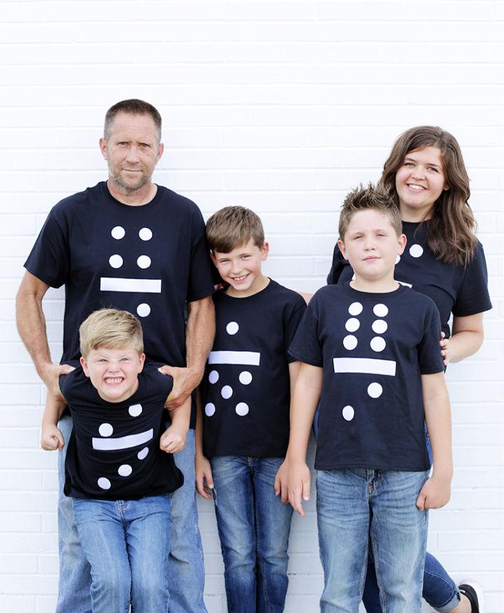 Family Dominos Halloween Costume