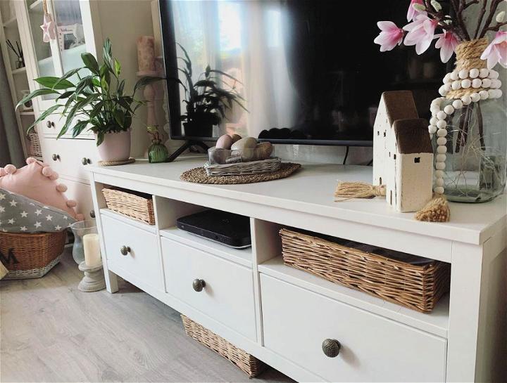 Gorgeous IKEA White Tv Stand