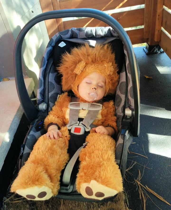 Halloween Baby Circus Lion Costume