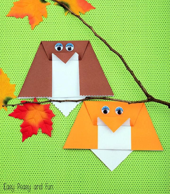 Halloween Origami Owl for Beginners