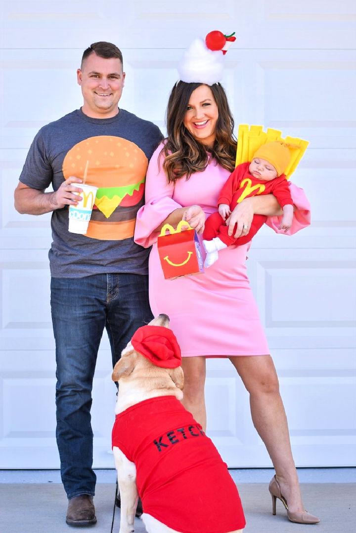 Happy Meal Family Halloween Costume