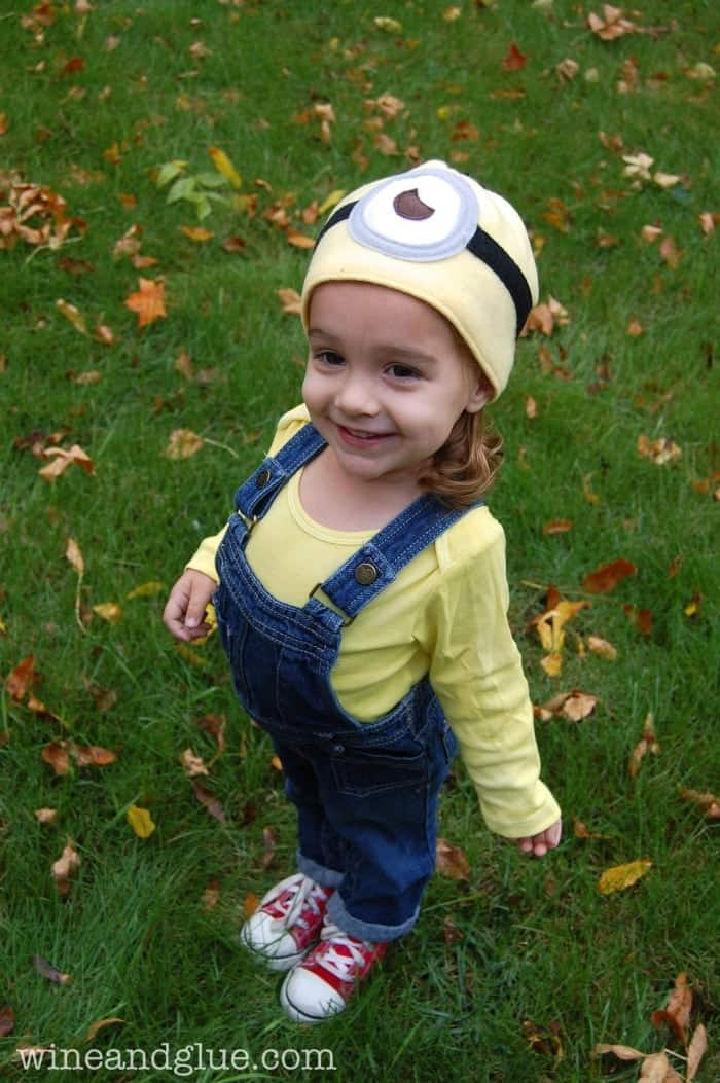 Homemade Halloween Minion Costume