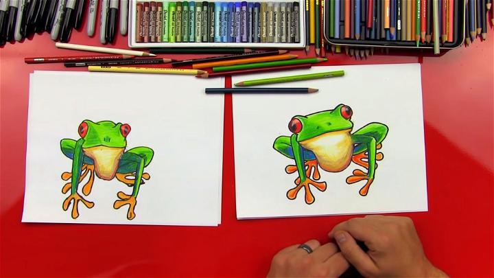 How to Draw Coqui Frog